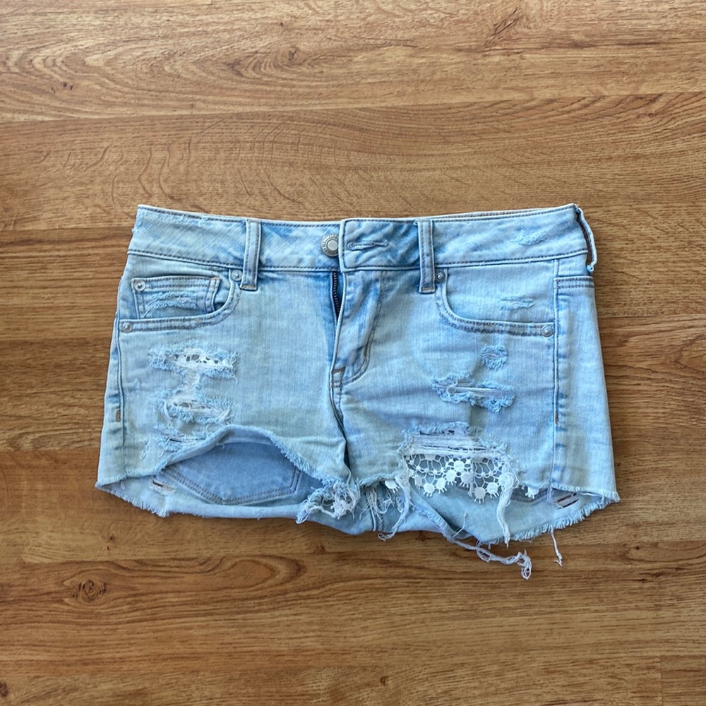 American Eagle Super Stretch Denim Shorts